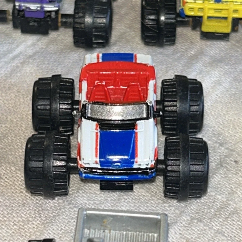 Micro Machines Galoob‎ Mustang Monster Car Truck 4x4 Vintage Toy Lot Of 10 F11